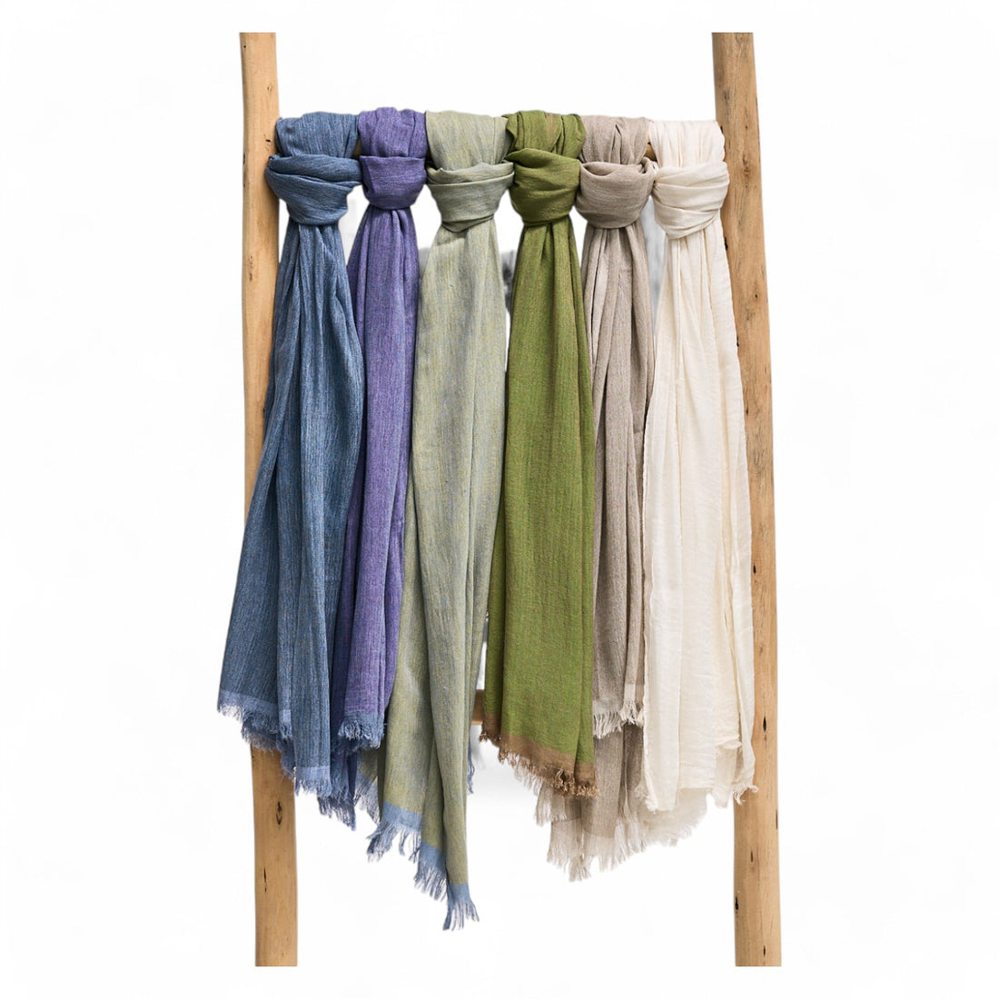 Scarves - Cotton and linen various colours