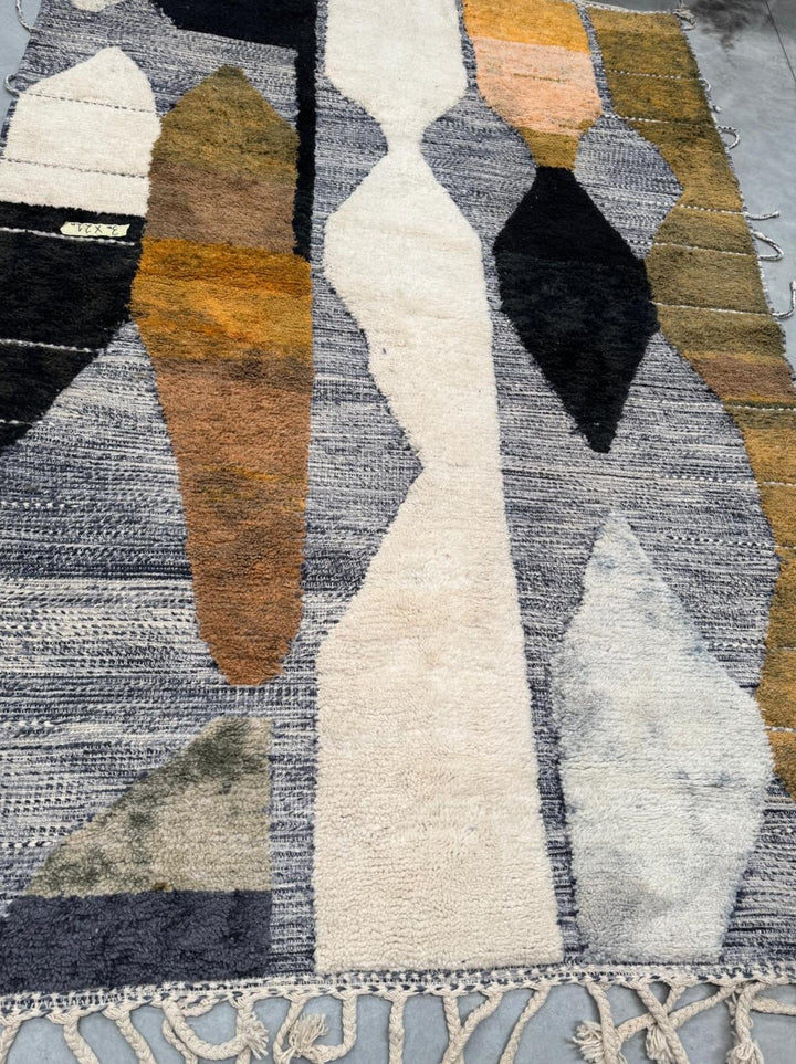 Handmade Wool Rug 210 x 300 cm  - Multi coloured